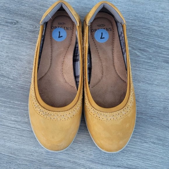 Earth Women's slip on flat Work casual shoes Sz 7 - Picture 2 of 13